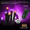 67 ft 200 LED Battery Operated String Lights Waterproof 8 Modes & Auto Timer Mini Lights (Orange+Purple)